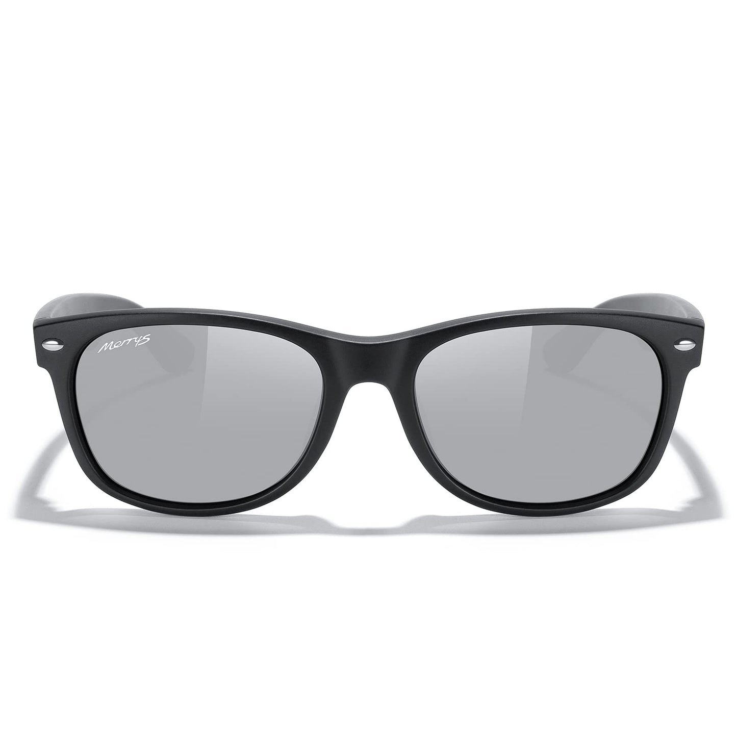 MERRY'S Polarized Unisex Shades Sunglasses for Men and Women Vintage Polarized Sun Glasses Mirror Lens