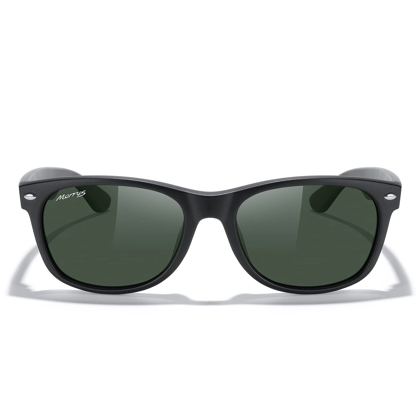 MERRY'S Polarized Unisex Shades Sunglasses for Men and Women Vintage Polarized Sun Glasses Mirror Lens