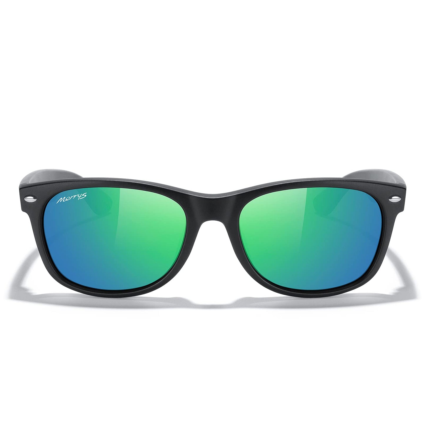 MERRY'S Polarized Unisex Shades Sunglasses for Men and Women Vintage Polarized Sun Glasses Mirror Lens