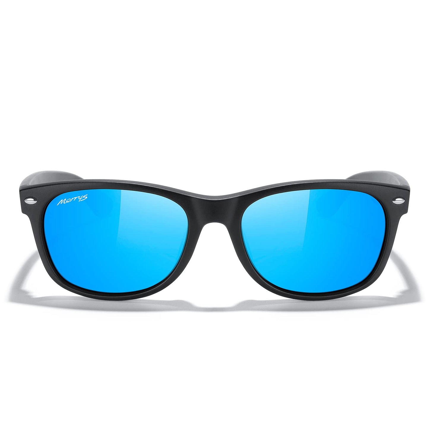 MERRY'S Polarized Unisex Shades Sunglasses for Men and Women Vintage Polarized Sun Glasses Mirror Lens