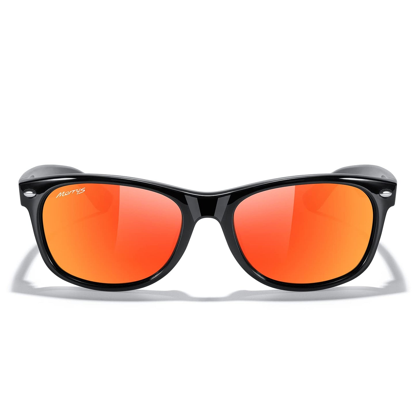 MERRY'S Polarized Unisex Shades Sunglasses for Men and Women Vintage Polarized Sun Glasses Mirror Lens