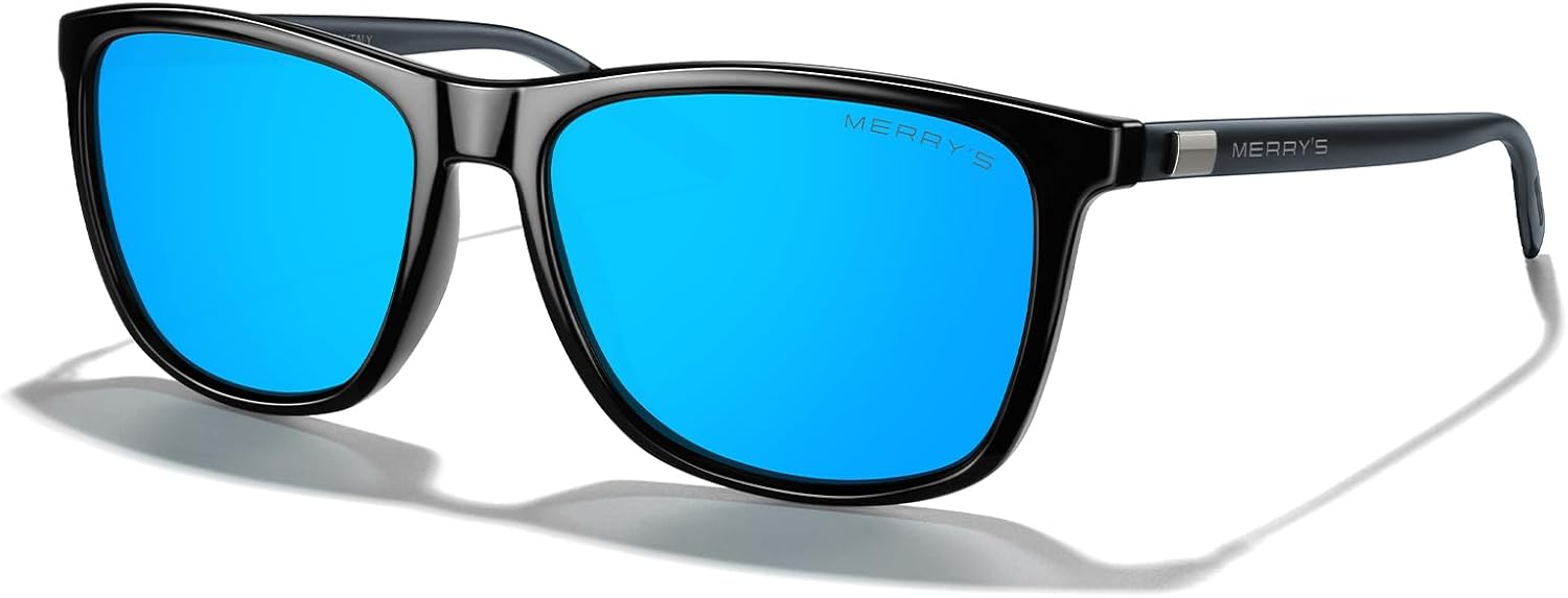 MERRY'S Unisex Polarized Aluminum Sunglasses Vintage Sun Glasses For Men/Women S8286