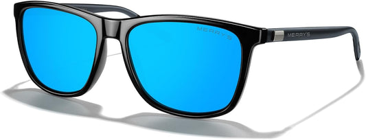 MERRY'S Unisex Polarized Aluminum Sunglasses Vintage Sun Glasses For Men/Women S8286