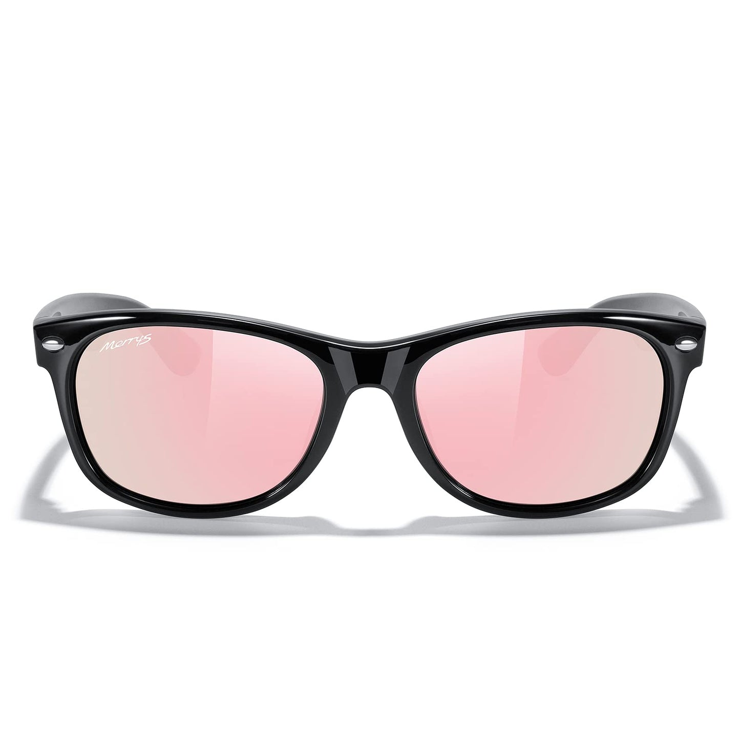 MERRY'S Polarized Unisex Shades Sunglasses for Men and Women Vintage Polarized Sun Glasses Mirror Lens