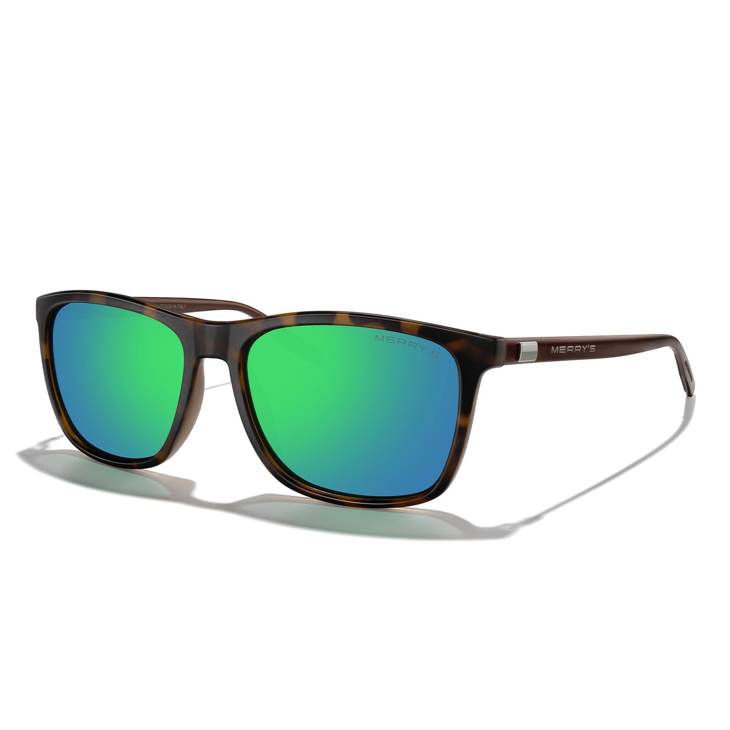 MERRY'S Unisex Polarized Aluminum Sunglasses Vintage Sun Glasses For Men/Women S8286