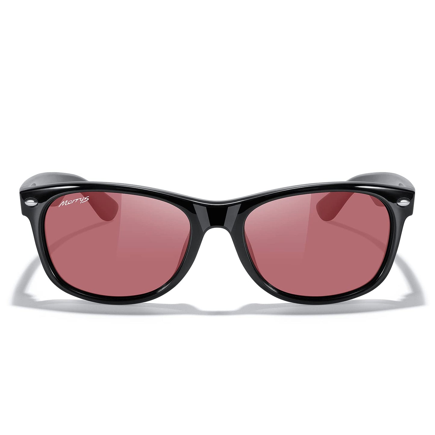 MERRY'S Polarized Unisex Shades Sunglasses for Men and Women Vintage Polarized Sun Glasses Mirror Lens