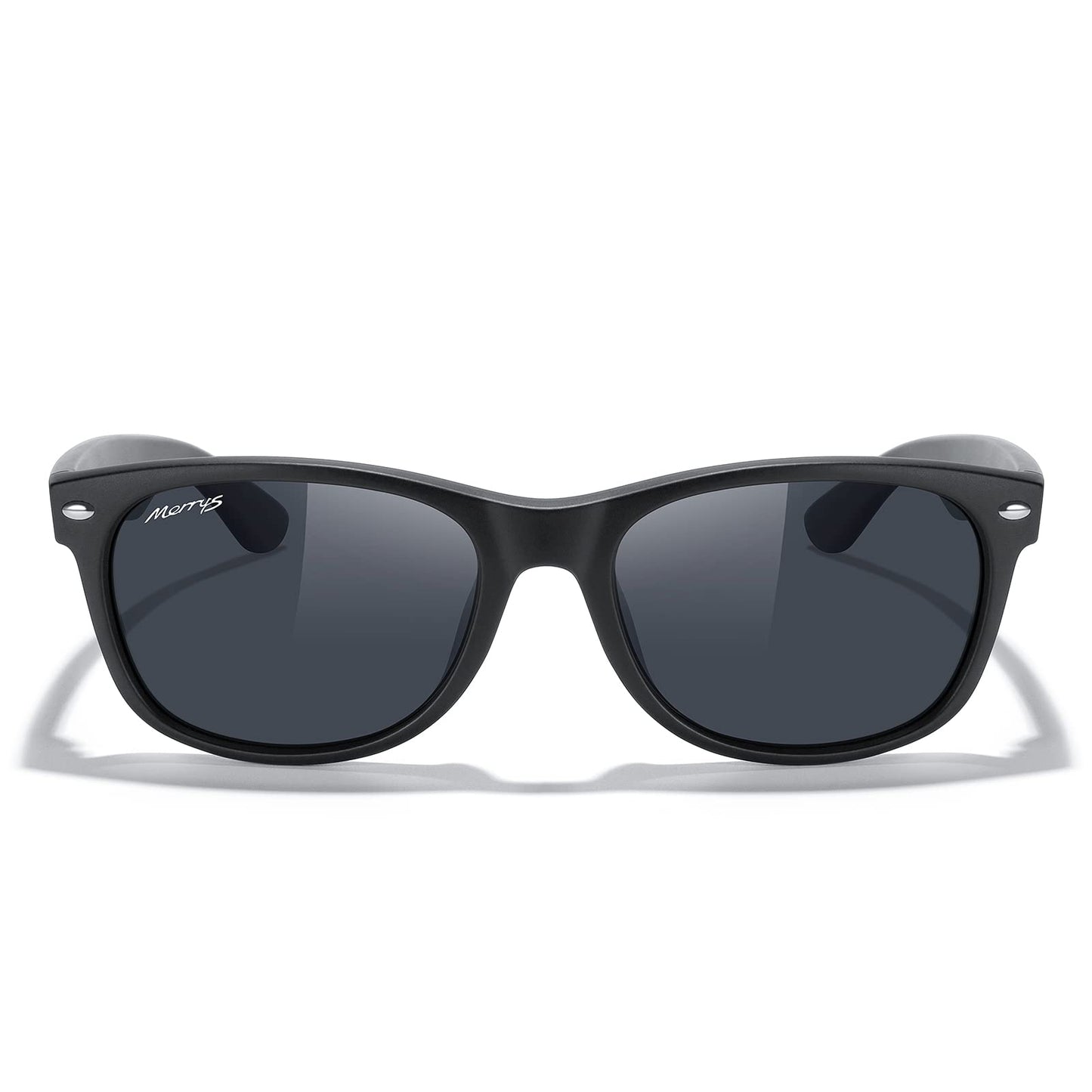 MERRY'S Polarized Unisex Shades Sunglasses for Men and Women Vintage Polarized Sun Glasses Mirror Lens