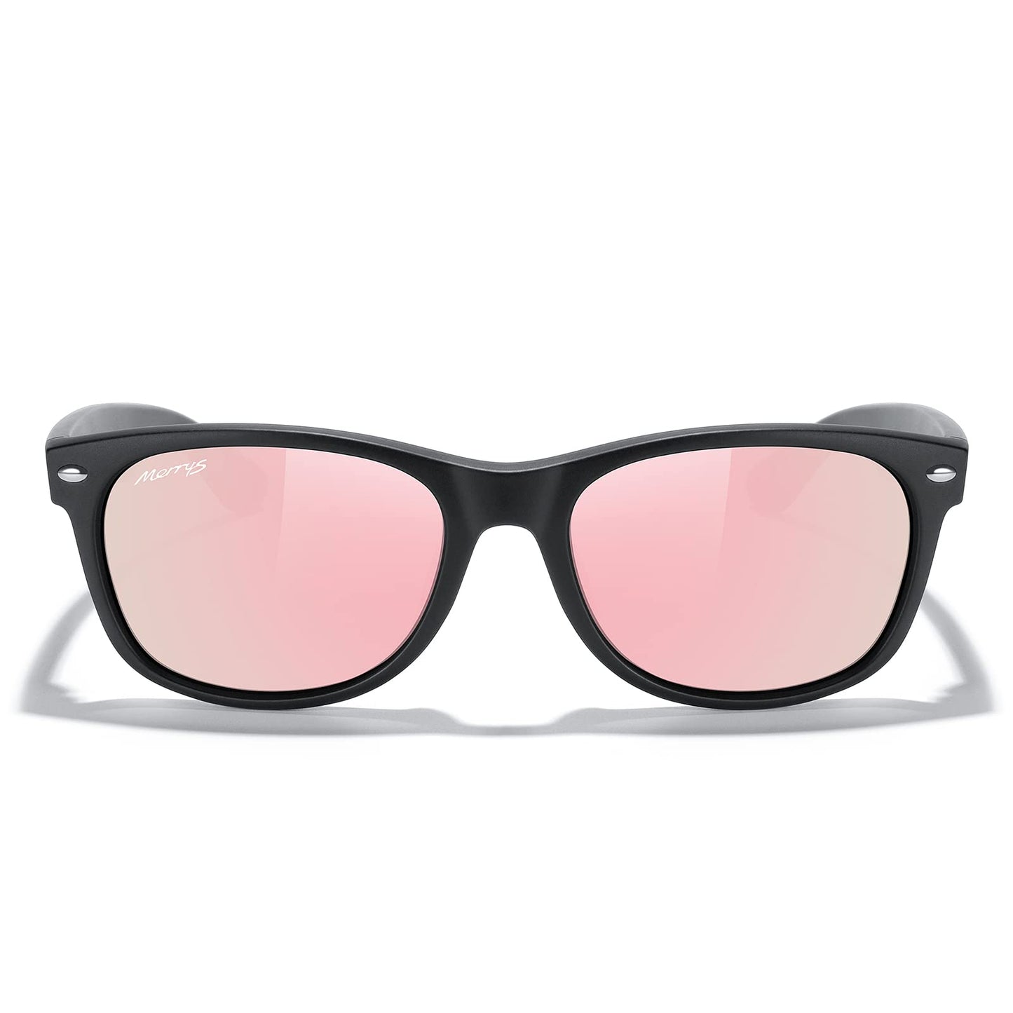 MERRY'S Polarized Unisex Shades Sunglasses for Men and Women Vintage Polarized Sun Glasses Mirror Lens