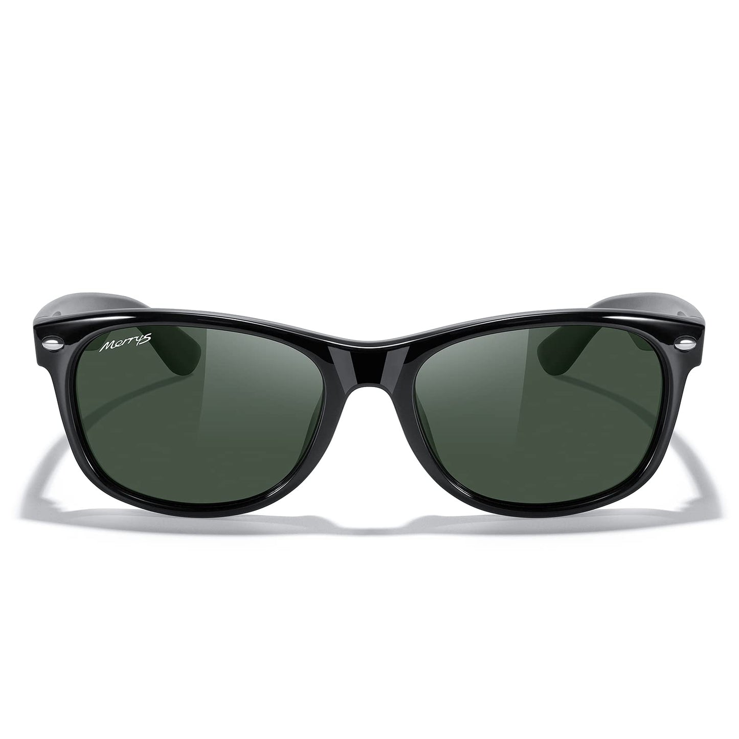 MERRY'S Polarized Unisex Shades Sunglasses for Men and Women Vintage Polarized Sun Glasses Mirror Lens