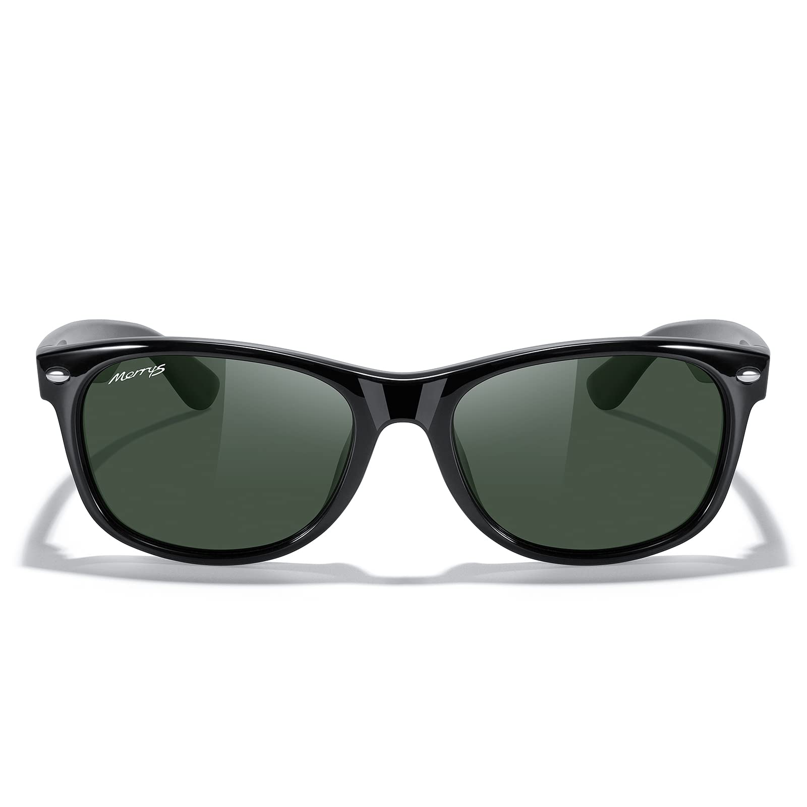 MERRY'S Polarized Unisex Shades Sunglasses for Men and Women Vintage Polarized Sun Glasses Mirror Lens