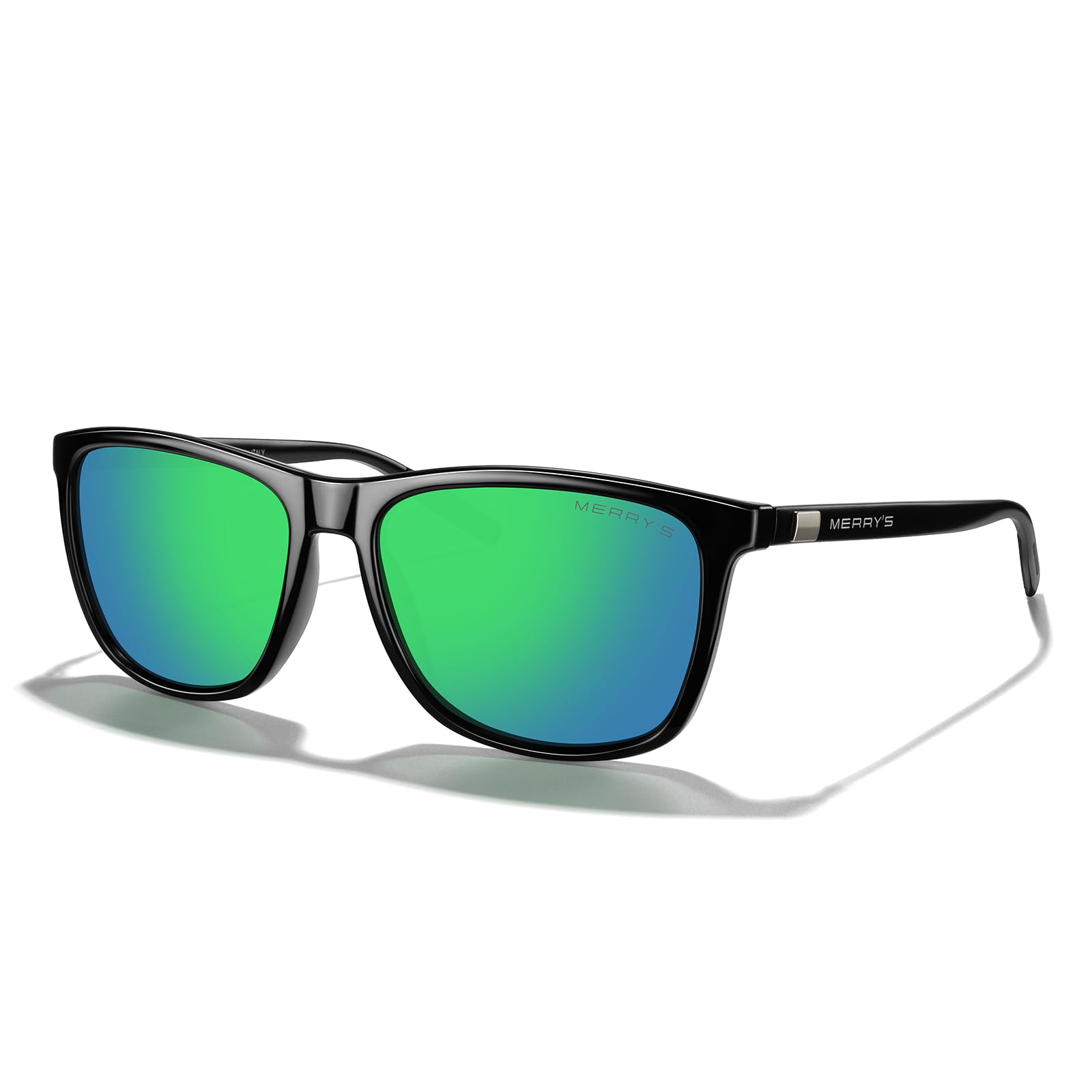 MERRY'S Unisex Polarized Aluminum Sunglasses Vintage Sun Glasses For Men/Women S8286