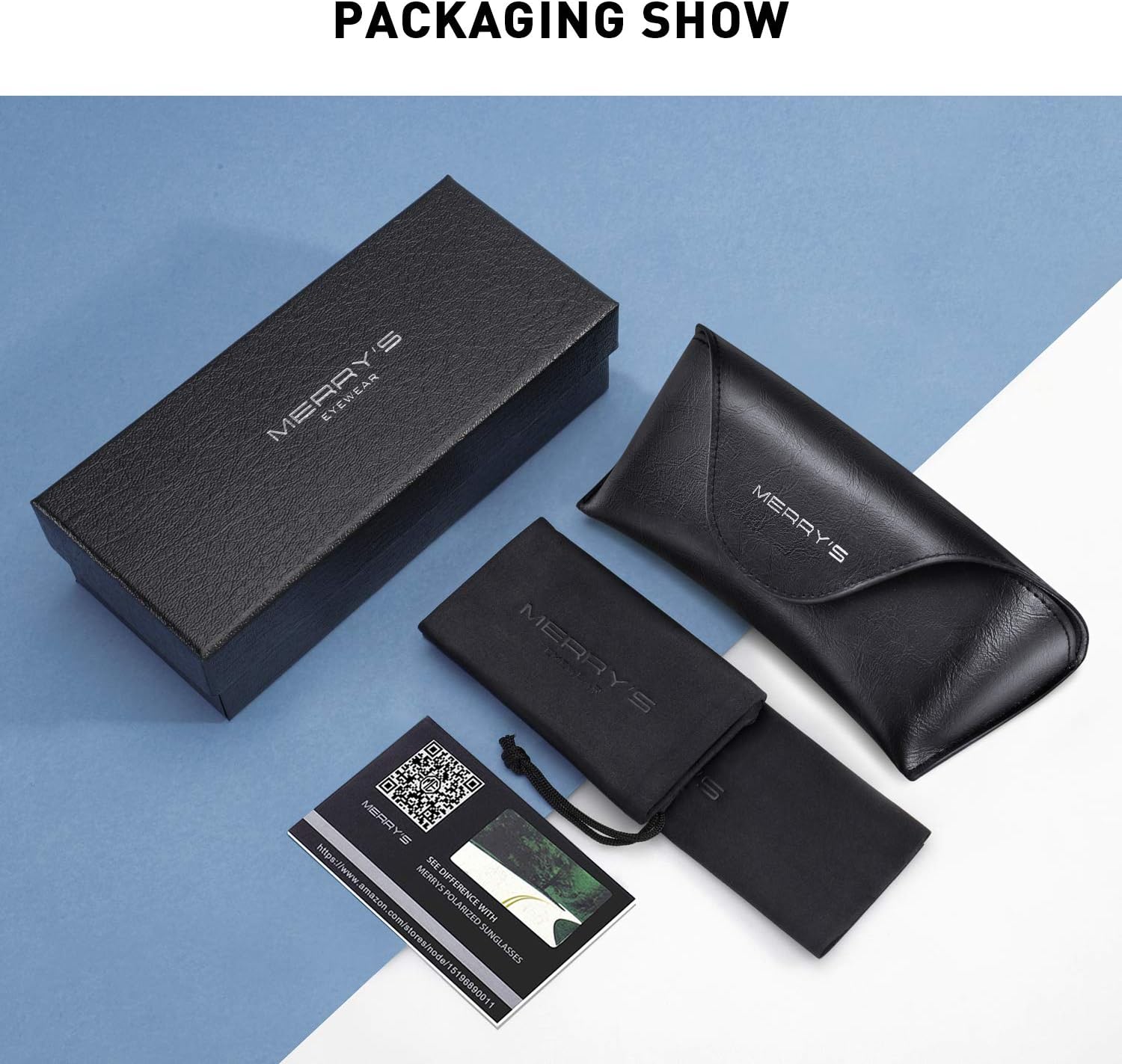 MERRY'S Unisex Polarized Aluminum Sunglasses Vintage Sun Glasses For Men/Women S8286